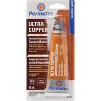 Ultra Copper&reg; Gasket Maker, 80 ml, Tube, Copper Cantin et fils