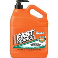 Hand Cleaner, Lotion, 3.78 L, Pump Bottle, Orange Cantin et fils