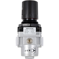 R&eacute;gulateur de d&eacute;bit dair interm&eacute;diaire, 3/8" NPT, PSI max. de 220 PSI, Canalisation Cantin et fils
