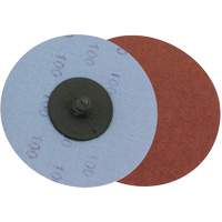Disque de ponçage &agrave; support en tissu, 3" dia., Grain A50, Oxyde d'aluminium Cantin et fils