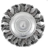 EKR275-20 Shaft-Mounted Knot Twisted Radial Brush, 3", .02" Fill, 1/4" Shank Cantin et fils