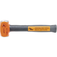 Indestructible Handle Sledge Hammer, 2.5 lbs., 12", Tubular Steel Handle Cantin et fils