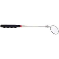 Miroir t&eacute;lescopique &agrave; face ronde, Circulaire, 2-1/4" lo x 2-1/4" la, T&eacute;lescopique Cantin et fils