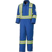 5522A High Visibility FR Rated & Arc Rated Safety Coveralls, Size 2X-Large, Royal Blue, 58 cal/cm² Cantin et fils