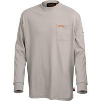333 Flame-Resistant Long-Sleeved Cotton Shirt, 2X-Large, Grey Cantin et fils
