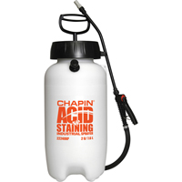 Industrial Acid Staining Sprayers, 2 gal. (7.6 L), Plastic, 12" Wand Cantin et fils