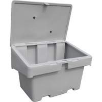 Salt Sand Container SOS, 48" x 33" x 34", 18.5 cu. Ft., Grey Cantin et fils