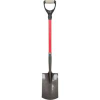 Pelles robustes, Fibre de verre, Lame Acier au carbone, Manche en Prise en D, Longueur 30-1/2" Cantin et fils