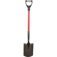 Pelles robustes, Fibre de verre, Lame Acier au carbone, Manche en Prise en D, Longueur 30-1/2" Cantin et fils