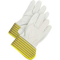 Gants d'ajusteur classiques, Grand, Paume en Cuir fleur de vache, Doublure en Molleton Cantin et fils