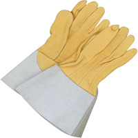 Gander Brand Reverse Grain TIG Welder Gloves, Grain Deerskin, Size 10 Cantin et fils