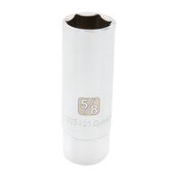 Douille pour bougie, Prise 3/8", Douille 13/16", lo 2-1/2" Cantin et fils