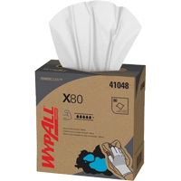 Chiffons &agrave; usage prolong&eacute; X80 WypAll, Robuste, 16-4/5" lo x 9" la Cantin et fils