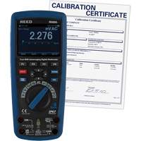 True RMS Industrial Multimeter with Calibration Certificate, AC/DC Voltage, AC/DC Current Cantin et fils
