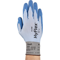 Gants Hy-Flex 11-518, Taille Petit/7, Calibre 18, Rev&ecirc;tement Polyur&eacute;thane, Enveloppe en Dyneema, ASTM ANSI niveau A2/EN 388 niveau B Cantin et fils