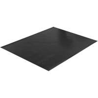 Wide Rib Matting, Runner, 4' x 75' x 1/8", Black Cantin et fils