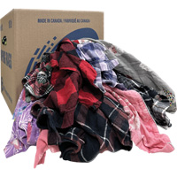 Chiffons d'essuyage, Flanelle, 10 lb Cantin et fils