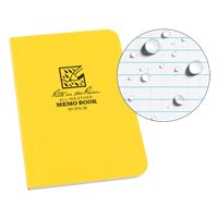 Livre m&eacute;mo, Couverture souple, Jaune, 112 Pages, 3-1/2" , 5"  Cantin et fils