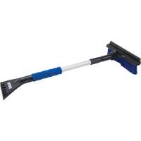 Snow Brush, Telescopic, Polypropylene Blade, 32-1/2" Long, Blue Cantin et fils