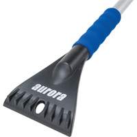 Snow Brush, Telescopic, Polypropylene Blade, 32-1/2" Long, Blue Cantin et fils