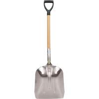 Pelle creuse, Bois, Lame Aluminium, Manche Prise en D, 24-1/2" Longueur Cantin et fils