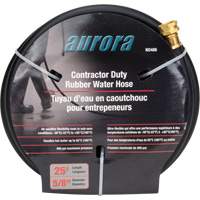 Contractor Duty Rubber Hose, Rubber, 5/8" dia. x 25' Cantin et fils