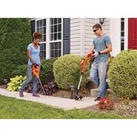 Max* String Trimmer/Edger & Hard Surface Sweeper Combo Kit, 10", Battery Powered, 20 V Cantin et fils