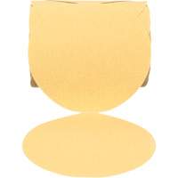 Disque abrasif dor&eacute; en rouleau 216U Stikit, 6" dia., Grain 80, Oxyde d'aluminium Cantin et fils