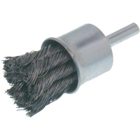 Brosses &eacute;conomiques &agrave; fils nou&eacute;s, 1" dia., dia. Des fils 0.012, Tige 1/4" Cantin et fils