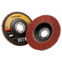 Disque &agrave; lamelles 967A T29 Cubitron II, 5" x 7/8", Type 29, Grain 40+, C&eacute;ramique Cantin et fils