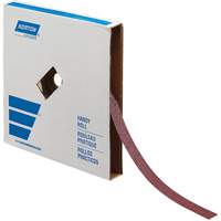 Rouleau de toile abrasive pour m&eacute;tal, Oxyde d'aluminium, 1" la x 150' lo, Grain 60 Cantin et fils