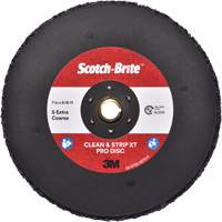 Scotch-Brite Clean & Strip XT Pro Disc, 7" Dia., Extra Coarse Grit, Silicon Carbide Cantin et fils