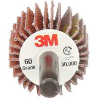 Flap Disc 747D, Aluminum Oxide/Ceramic, 60X Grit, 1" x 1" x 1/4" Cantin et fils