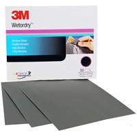 Wetordry Abrasive Sheet, 9" x 11", P220 Grit, Aluminum Oxide Cantin et fils