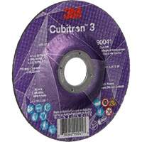Cubitron 3 Cut-Off Wheel, 4-1/2" x 0.045", 7/8" Arbor, Type T27, Ceramic, 13300 RPM Cantin et fils