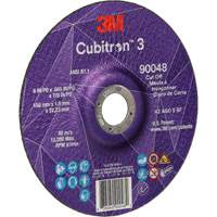 Meule &agrave; tronçonner Cubitron 3, 6" x 0,045", Arbre de 7/8", Type T27, C&eacute;ramique, 10 200 Tr/min Cantin et fils