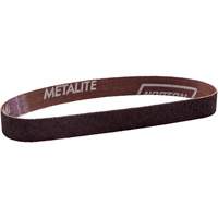 Courroie de ponçage en tissu Metalite, 3/4" la x 20-1/2" lo, Oxyde d'aluminium, Grain 120 Cantin et fils