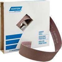 Rouleaux pour l'atelier Metalite K225, Oxyde d'aluminium, 1-1/2" la x 150' lo, Grain 40 Cantin et fils