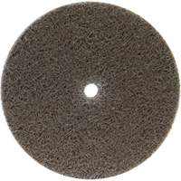 Disque unifi&eacute; non tiss&eacute; Bear-Tex, 3" x 1/4", Arbre de 1/4", Grain de Moyen, Oxyde d'aluminium Cantin et fils