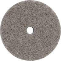 Disque unifi&eacute; non tiss&eacute; Bear-Tex, 3" x 1/4", Arbre de 3/8", Grain de Fin, Oxyde d'aluminium Cantin et fils