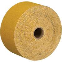 Feuille abrasive dor&eacute;e en rouleau Stikit 02785, Oxyde d'aluminium, 2-3/4" la x 135' lo, Grain 220 Cantin et fils