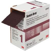 Pr&eacute;paration de la couche d'appr&ecirc;t VFN Scotch-Brite, 4-3/4" x 180", Oxyde d'aluminium Cantin et fils