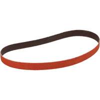 Courroie abrasive en tissu 777F, 3/4" la x 18" lo, Oxyde d'aluminium/C&eacute;ramique, Grain 120 Cantin et fils