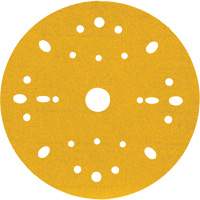 Disque abrasif dor&eacute; Hookit, dia 6", Grain 180, Oxyde d'aluminium, Poids C Cantin et fils