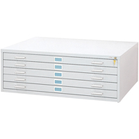 Classeurs En Acier Pour Plans-5 Tiroirs, 5 Tiroirs, 46-3/8" la x 35-3/8" p x 16-1/2" h Cantin et fils