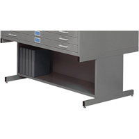 High Base for Steel Plan File Cabinet Cantin et fils