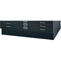 Closed Base for Steel Plan File Cabinet Cantin et fils