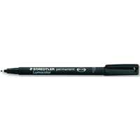 Marqueurs permanents Lumocolor, Noir, Pointe Fin Cantin et fils