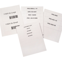 Porte-&eacute;tiquettes Bin Buddy, 1-7/8" lo x 8" la Cantin et fils