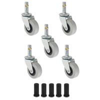 Steel Base Swivel Casters Cantin et fils